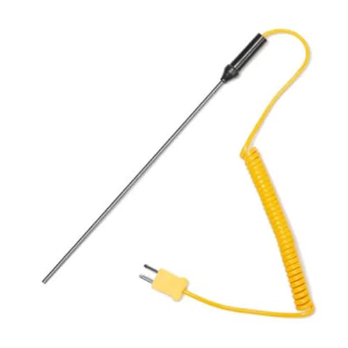 Termopar tipo K 3x100mm para controlador de temperatura con enchufes y sonda de acero