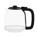 Amazon Basics Programmable Coffeemaker with Carafe and Reusable Filter, Stainless Steel, 12 Cups, Black - Image 5