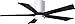 Matthews IR5HLK-WH-BK-52 Irene Indoor/Outdoor Damp Location 52" Hugger Ceiling Fan with LED Light and Remote & Wall Control, 5 Wood Blades, Gloss White