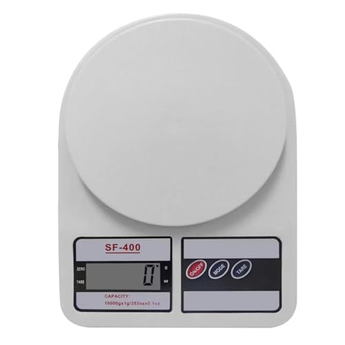 Balança de Cozinha Digital Alta Precisão 10kg SF400 Para Dieta Fitness Nutrição Alimentos