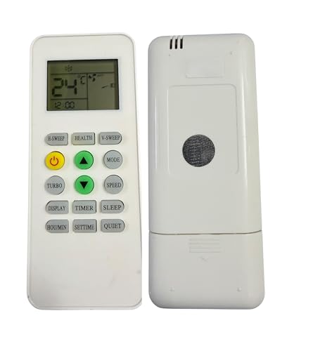Image of Ehop KKG12B-C1 Compatible Remote for Lloyd Air Conditioner AC-223 KKG12B-C1 (Please Match the Image with Your existing or Old Remote Before Ordering)