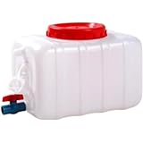 貯水タンク 給水タンク ウォータータンク 水タンク ポリタンク 25l/35l/45l/80l 雨水 タンク 多機能 大容量 食品グレードの素材 耐久性 防災 避難用 水タンク 車の水タンク 水バケツ キャンプ ウォータータンク 雨水タンク 家庭用 商業用 (35L)