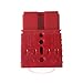 120A Battery Connector Quick Connect Battery Modular Power Connectors Quick Disconnect (Red)