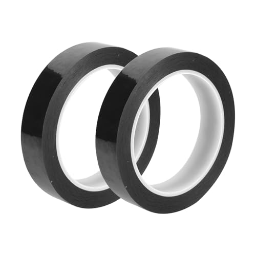 iplusmile 2ロール 高耐熱絶縁テープ巻 黒色 電子部品用 耐酸 リ性 強粘着 安定性良好 家用電気配線適応