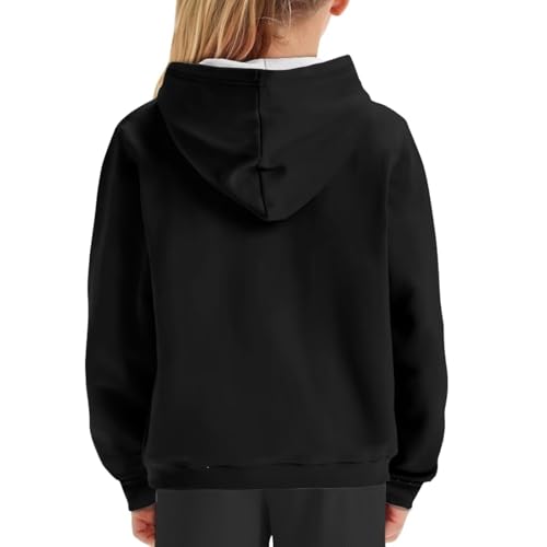Image of WELLFLYHOM Boys Hooded Sweatshirts Hoodie Pullover Cool Graphic Crewneck Blouses Size 6-16