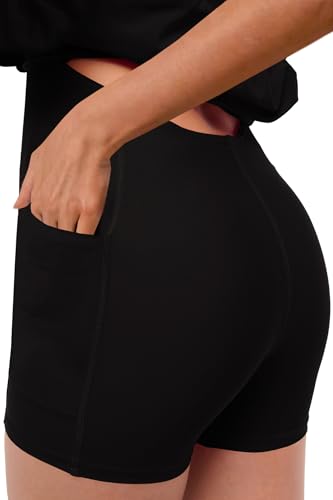 SENSERISE Womens Tennis Dress Built in Bra and Shorts Athletic Dress Golf Outfits Workout One Piece4