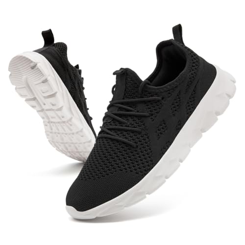 Image of DLWKIPV Men Running Shoes Men's Tennis Shoes Lightweight Breathable Fashion Sneakers Non Slip Workout Gym Shoes for Running
