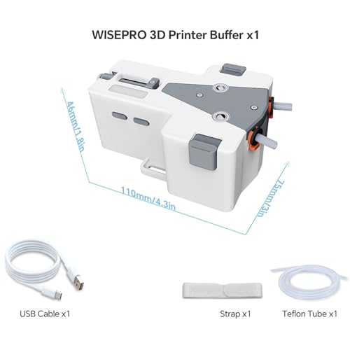 Tampon de filament haut de gamme pour impression 3D continue avec alimentation et commutation fluides