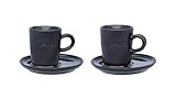 Mercedes-Benz Collection AMG Espressotassen, 2er-Set, schwarz matt, Kahla
