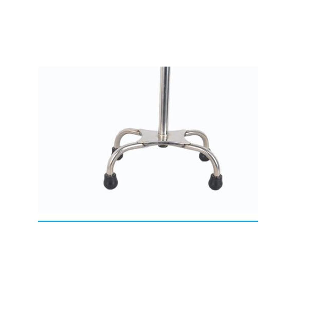 GCX- Muletas for Ancianos, Productos for Ancianos, Mango de Arco, muletas de aleación de Aluminio, bastón telescópico de pie cuadrangular for Ancianos Firma