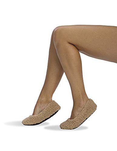 HUE Women's Fur Ballerina SHUE Slippers