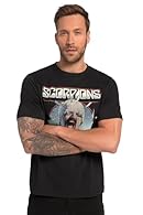 Original Scorpions fan shirt Crew neck Half sleeves bequeme JP 1880 Passform
