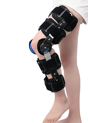 Rodillera Con Bisagras ROM Unloader, Rodillera De Fijación Para Dolor De Artritis De Hueso Sobre Hueso, Descarga De Valgo Del Compartimento Medial O Lateral, Reparación De Cartílago Artrítico QiuShuiD