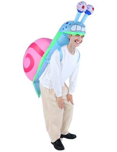 PAFIGA Inflatable Costume Adult Funny Snail Blow Up...