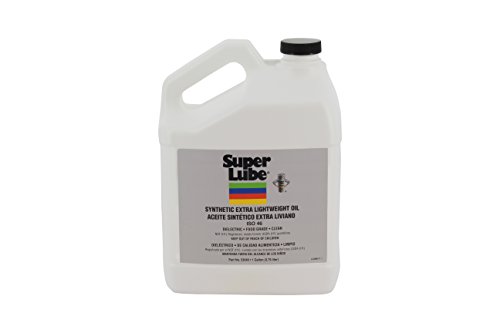 Super Lube 53040 Synthetic Extra Lightweight Oil ISO 46, Translucent