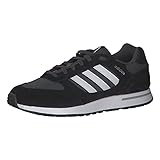 Textilfutter adidas Herren Run 80s Sneaker, Mehrfarbig Negbás Ftwbla Grisei, 44 2/3 EU