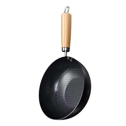 Wok antiadherente de hierro 20cm con mango aislante miniatura 1