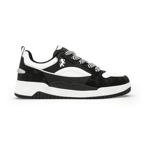Image of Red Tape Sneakers for Men in White Black | Everyday Style | White Black | 8 UK