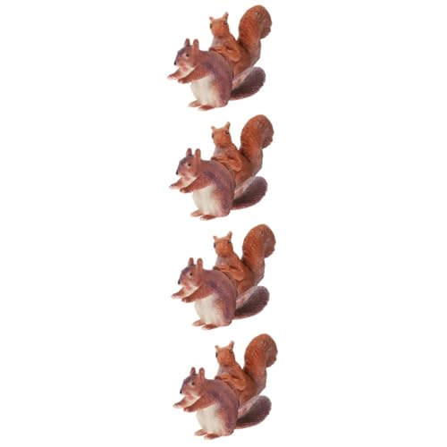 Figurines d'écureuil HEMOTON en lot de 8 pièces pour décorations intérieures de maison