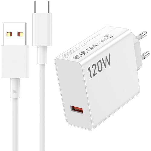 Chargeur Xiaomi 120W + Câble USB-C 6A – HyperCharge Pour Xiaomi 12/13/14, Redmi, POCO – Recharge Ultra-rapide - 9