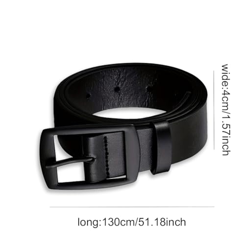 Men’s Stylish PU Leather Belt: Retro Design, Smooth Buckle—Perfect for Valentine’s Day and All Life Moments2