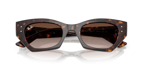 Ray-Ban RB4430 Zena Sunglasses, Havana/Gradient Brown, 49 mm - image 5