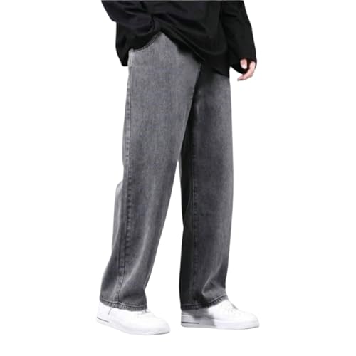 Image of Men Jeans || Baggy Fit Jean's for Man || Loose Fit High Rise Denim || Non Stretchable Casual Wear Jean,s || Dance Rap Rapping Style Pant for Men || Denim Cotton Jeans