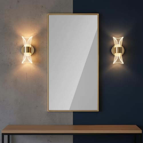 Image of Lyse Decor Wall Lights for Home Decoration LED Wall Light with 3 Color Modes, Easy Installation, Ideal for Modern Interiors, Bedroom, Living Room, Hallway, Office (2, WL05)