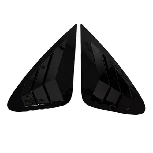Aileron arrière latéral pour vitre Hyundai Elantra 2007 2008 2009 2010 persienne noir brillant