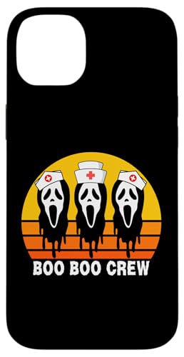 Boo Boo Crew Funny Ghost nEB Ōt p TVc X}zP[X iPhone 14 Plus p