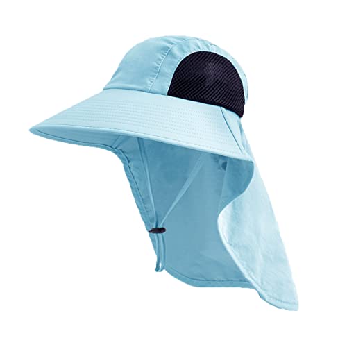 Image of Sun Hat for Men Women with Neck Flap,UPF 50+ UV Protection Fishing Hat