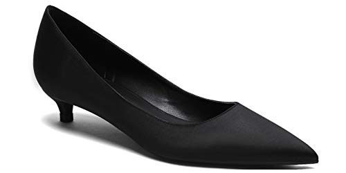 soulength Escarpin Petit Talon Femme 3Cm Satin...