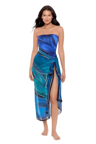 Miraclesuit 2023 Cruise Women's Tropicat Scarf Pareo Swimsuit Cover Up