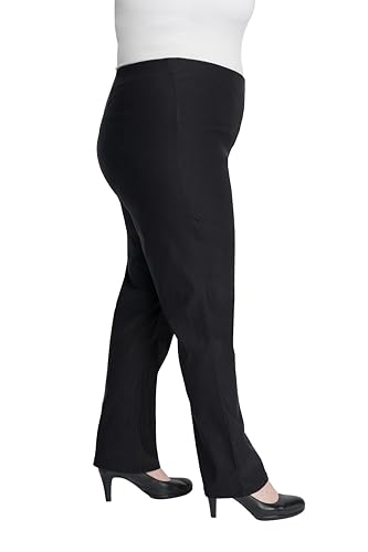 Briggs New York Women's Plus Size Super Stretch Luxe Millenium Seamed Front Pull on Pant2