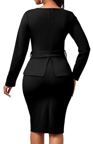 Image of CuteCherry Women Sexy Dress Bodycon Work Dress Elegant Pencil Dress