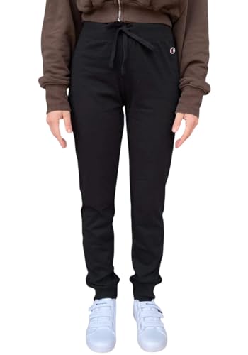 Legging noir femme Champion : oubliez les collants transparents avec le coton Lycra opaque
