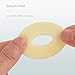 DERAYMI 10 Pack Moldable Ostomy Barrier Rings, 4mm Thickness Barrier Rings for Ostomy Bags, Sting-Free Hydrocolloid Ileostomy Elastic Ostomy Rings Secure Seal for Colostomy Bags