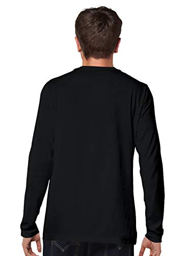 Image of Men's Regular Fit Tshirt I Paused My Game to Be Here Cotton Printed Round Neck Full Sleeves Multicolour T Shirt. Trending, Text, Pootlu, Quotes Tshirts