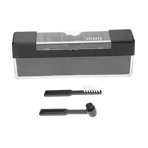 KOMBIUDA 1Juego Kit de Limpieza de Vinilos Cepillo Antiestático Polvo Mantener de Tocadiscos L Sonido