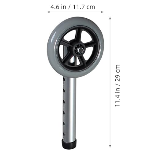 Roulettes de remplacement déambulateur pour intérieur