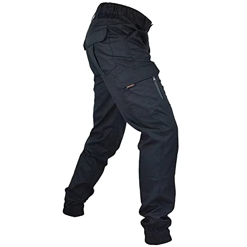 MEGE KNIGHT Men's Tactical Cargo Pants, Camouflage Outdoor Working Clothing with Pockets