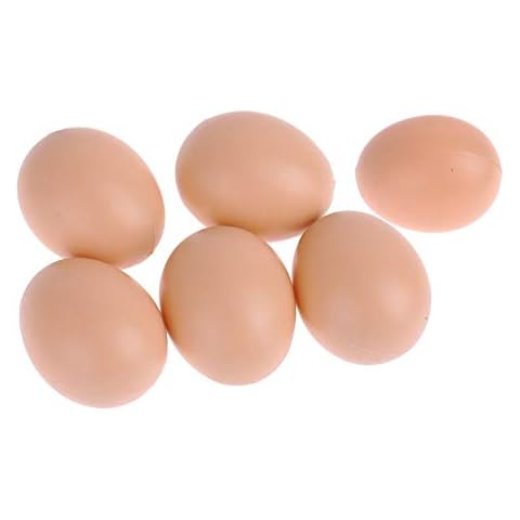 LOVEYue 6Pcs Simulation Artificial Egg Easter DIY Painting Crafts Pretend Play Kids Toy,Perfect Child Intellectual Toy Gift Set 6pcs Cover