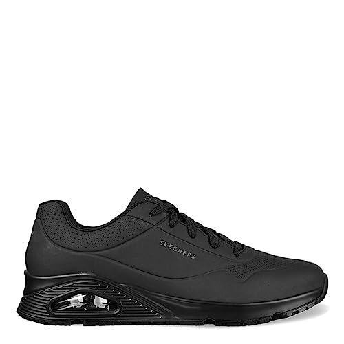 Skechers Men's Work 200054 P Food Service Shoe, Black, 10 Wide