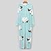 TVUGHGI Cute Sheep Onesie Pajamas for Adults Long Sleeve Fashion One-Piece Halloween Hooded Zip Up Sleepwears M