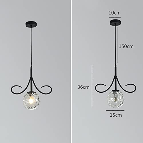 Éclairage de suspension pour chambre à coucher lumière réglable