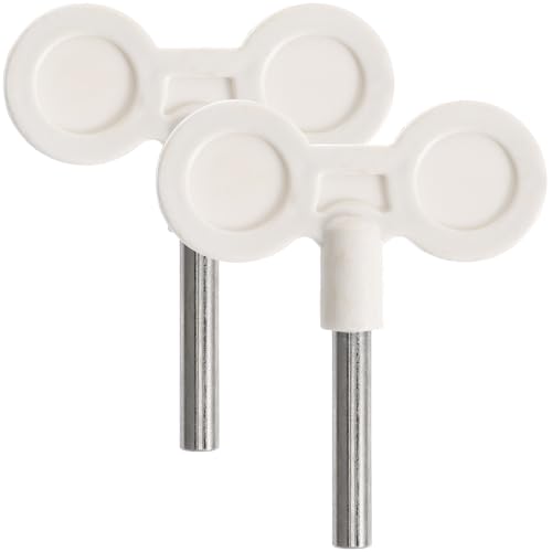 ibasenice 2個 自作メタルワインディングキー ワインドアップジュエリーキーハンドル用品 オルゴール ヘアシュシュワインダーバー 交換コンポーネント 音楽 巻き上げキー オルゴール時計仕掛け。