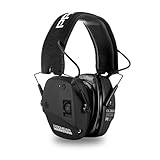 PROHEAR 030 Elektronischer Schiessen Gehörschutz mit Bluetooth 5.4, Schießstand Gehörschutzer, Aktiver Ohrenschützer Lärmminderung Klangverstärkung für Jagd, NRR22dB SNR 27dB, Schwarz-Gel