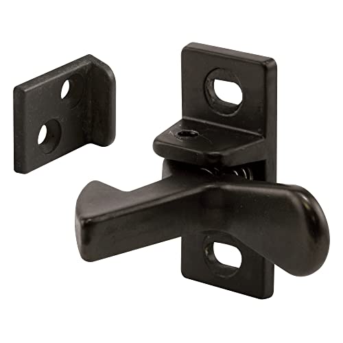 Prime-Line U 10883 Cabinet Door Elbow Catch, Cast Aluminum, Bronze Finish (Single Pack)