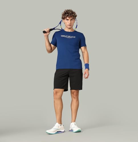 Image of XTEP Men Men's Training T Shirt with Soft Touch Comfort Stretch & Eco Friendly | Odour Control, Breathable & Lightweight Performance T Shirt