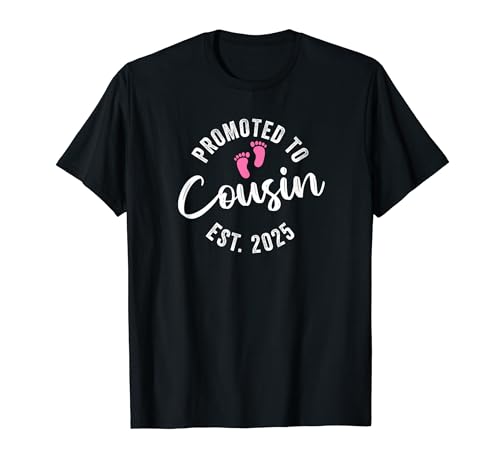 Promoted To Cousin 2025 Camiseta